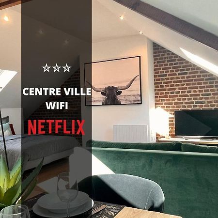 Downtown Loft - Centre Ville - Wifi - Netflix Amiens Exteriör bild