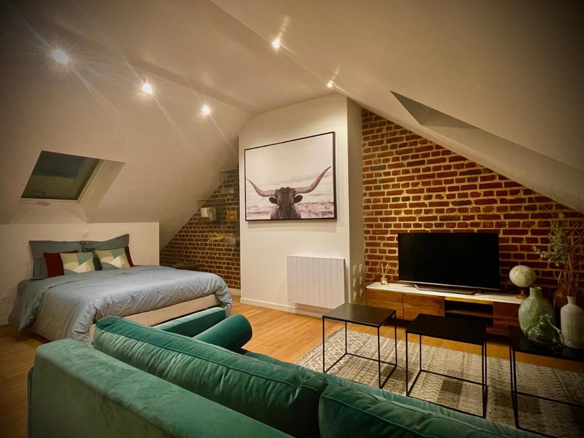 Downtown Loft - Centre Ville - Wifi - Netflix Amiens Exteriör bild