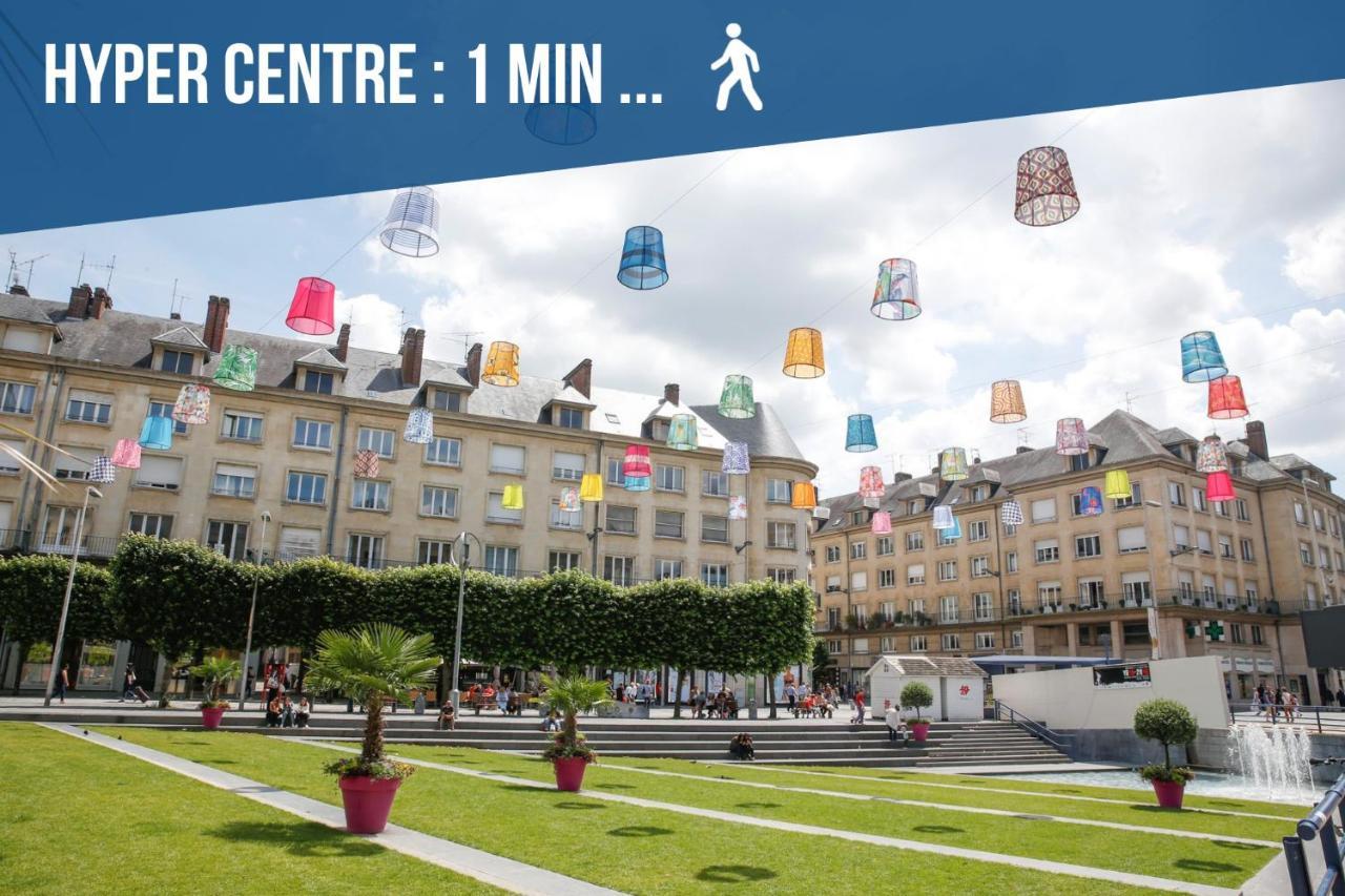 Downtown Loft - Centre Ville - Wifi - Netflix Amiens Exteriör bild