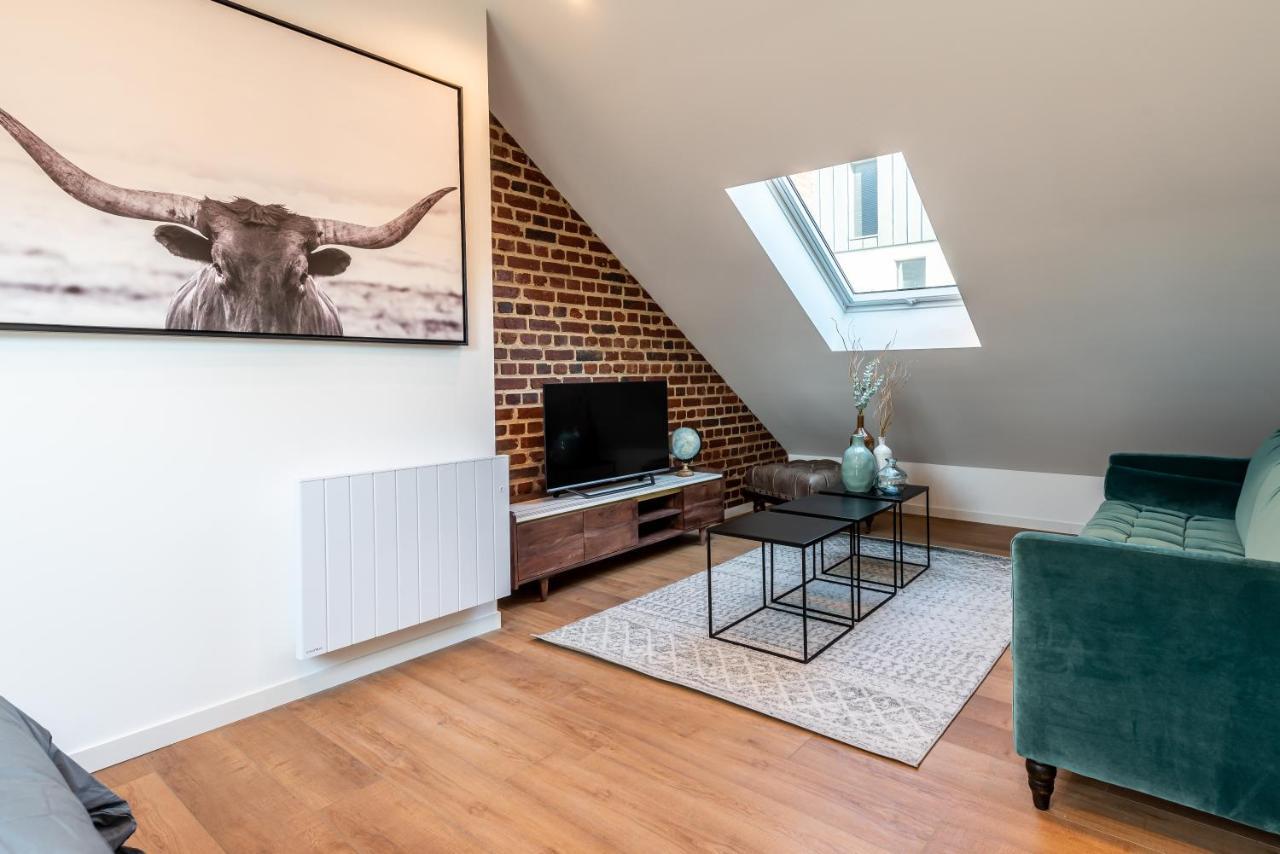 Downtown Loft - Centre Ville - Wifi - Netflix Amiens Exteriör bild