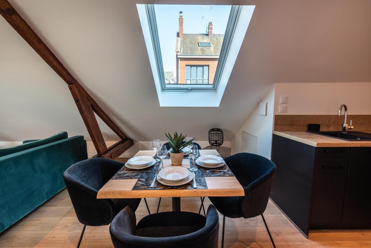 Downtown Loft - Centre Ville - Wifi - Netflix Amiens Exteriör bild